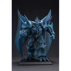 The all-powerful Egyptian God card used by Yugi’s rival, Seto Kaiba, after the Battle City arc, Obelisk the Tormentor, is joining Kotobukiya’s lineup! At over 13 inches tall, the impressive scale of this statue holds a powerful presence befitting one of the strongest cards in the series. Obelisk is also faithfully recreated as it appears in the series, with detailed shading and painting that gives it a bold yet detailed appearance. From the fierce expression befitting of a god of destruction, the muscular f