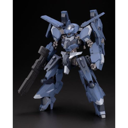 The custom model based on NSG-12αKOBOLD, GULLZWERG, is joining the Frame Armsseries!

Around 60 percent of the model is made up of newly-designed parts and holds different model proportions than that of KOBOLD. The parts can be changed out to create various different silhouettes for the model. The kid includes a new rifle and booster parts, while the boosters can also be used as shin parts. The model uses Frame Architect Renewal Ver. for the base frame. 1/100 Scale. 6.69 inches (17cm) tall.