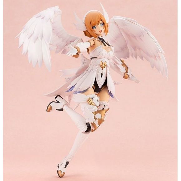 <p>From Kotobukiya's original sci-fi fantasy series <em>Arcanadea</em> comes the angelic Dears Lumitea as a highly articulated plastic model kit!</p>

<p>Designed by popular illustrator necömi, Lumitea combines an elegant fantasy-inspired appearance with Kotobukiya's detailed model kit engineering. By swapping select parts, she can be displayed in either her peaceful <strong>Normal Mode</strong> or her combat-ready <strong>Wilize Mode</strong>.</p>

<p>Lumitea's large angelic wings feature multiple points o