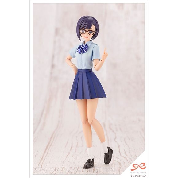 Kotobukiya Sousai Shoujo Teien Ryobu High School Summer Clothes Koyomi Takanashi (Dreaming Style True Sapphire) 1/10 Scale Model Kit | Galactic Toys & Collectibles