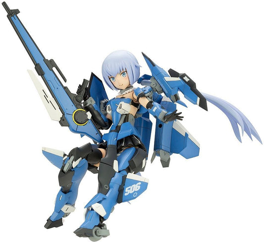 The Stylet XF-3 rejoins the "Frame Arms Girls" plastic model kit line-up by Kotobukiya, this time sporting some all-new parts in her Plus iteration!