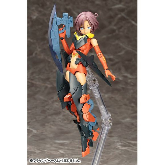 This fourth edition features a phenomenal collaboration between two designers, Kouhaku Kuroboshi and Takayuki Yanase!

Model Specifications:
・3 types of pre-painted face parts for each character are included.
・Display in ""Busou Mode"" (Armed Mode) with mechanical armor or ""Sotai Mode"" (Unarmed Mode) without mechanical armor through the use of exchangeable parts.
・This armor can be combined with the 3rd edition SOL Hornet to assemble into ""Full Armor Mode.""
・The “machinika” base body boasts an impressiv