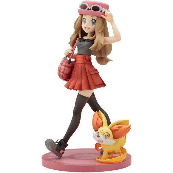 The latest duo to join Kotobukiya’s series of Pokémon figures is Serena with Fennekin from Pokémon X & Y!

Based on an illustration by renowned artist Hitoshi Ariga, Serena’s posing perfectly captures her personality and also features his partner Pokémon Fennekin. The figure captures Serena's bright smile and energetic stride, which has been perfectly replicated.

Fennekin is just as cute and fluffy as its appearance in the illustration.

Be sure to get your hands on this figure to enjoy all of the minute d