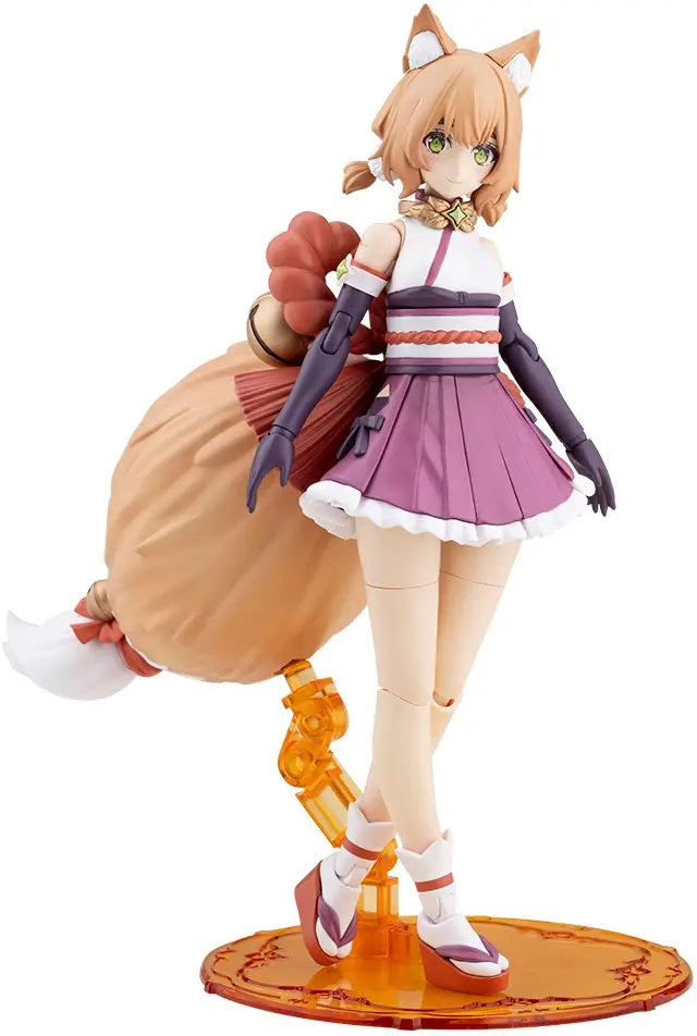 Pre-Order: Expected to ship May 2027.

Yukumo, the beast-kin Dears character from Kotobukiya's Arcanadea series, joins the First Engage Ver. model kit lineup!

First Engage Ver. takes the standard Yukumo design and reworks it with an emphasis on easier assembly and visual appeal, making this an approachable entry point for new builders while retaining plenty of articulation and display options. This simplified release focuses on Yukumo's Normal Mode and features updated details inspired by her anime appeara