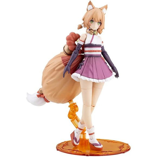 Pre-Order: Expected to ship May 2027.

Yukumo, the beast-kin Dears character from Kotobukiya's Arcanadea series, joins the First Engage Ver. model kit lineup!

First Engage Ver. takes the standard Yukumo design and reworks it with an emphasis on easier assembly and visual appeal, making this an approachable entry point for new builders while retaining plenty of articulation and display options. This simplified release focuses on Yukumo's Normal Mode and features updated details inspired by her anime appeara