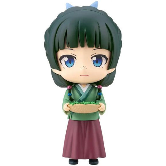 <p><strong>PRE-ORDER: Expected to ship in April of 2027.</strong></p>

<p>Affordable, collectible, and cute! Maomao from The Apothecary Diaries joins Kotobukiya's OSHI WORKS Mini stylized figure series!</p>

<p>Maomao is depicted with a quietly satisfied expression as she carries a basket filled with freshly gathered medicinal herbs, capturing her unmistakable enthusiasm for medicine in an adorable compact design. Her head can turn from side to side for a little added posing variety, and a display base is i