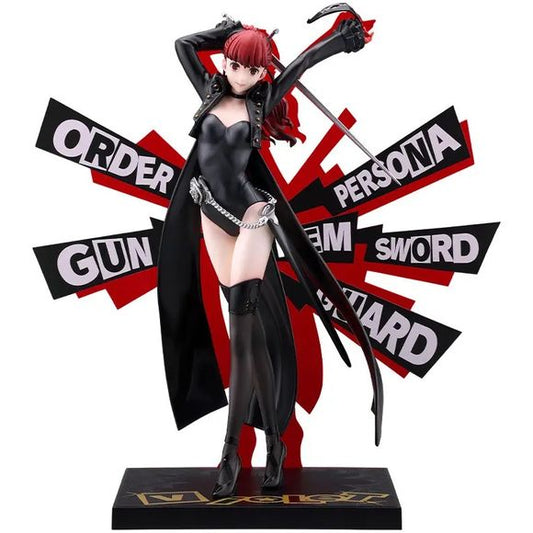 <p><strong>PRE-ORDER: Expected to ship in May of 2027.</strong></p>

<p><strong>Affordable, collectible, and fun!</strong> Violet from <em>Persona 5 Royal</em> joins Kotobukiya's <strong>OSHI WORKS</strong> figure series!</p>

<p>Standing approximately <strong>9.84 inches (25 cm) tall</strong>, Violet is captured in a graceful fixed pose that reflects her elegant fighting style and determined personality. Detailed sculpting and crisp paintwork bring out the intricate details of her outfit while giving the f