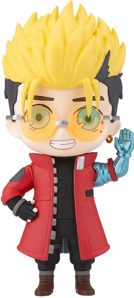 <p><strong>PRE-ORDER: Expected to ship in April 2027.</strong></p>

<p>From <em>TRIGUN STARGAZE</em> comes Vash the Stampede as part of Kotobukiya's OSHI WORKS Mini series!</p>

<p>Vash is recreated in a compact, stylized design that captures his unmistakable appearance, including his spiky blond hair, glasses, and signature red coat. His expressive look and distinctive styling make this miniature figure instantly recognizable to fans of the series.</p>

<p>Designed for easy display on a desk, shelf, or alo