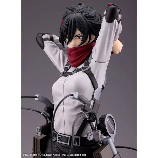 (PRE-ORDER: APR 2027) Kotobukiya Attack on Titan OSHI WORKS Mikasa Ackerman The Final Season Ver. Figure
