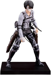 <p><strong>PRE-ORDER: Expected to ship in July 2027.</strong></p>

<p>From <em>Attack on Titan: The Final Season</em> comes Levi Ackerman as part of Kotobukiya's OSHI WORKS figure series!</p>

<p>Levi is captured as the battle-hardened soldier who continued fighting while carrying the hopes of his comrades. His determined expression, weathered appearance, and distinctive Final Season design reflect the difficult choices and countless sacrifices that shaped his journey.</p>

<p>Standing approximately 7.7 inc