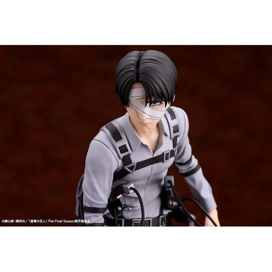 (PRE-ORDER: JUL 2027) Kotobukiya Attack on Titan The Final Season Levi Ackerman OSHI WORKS Figure