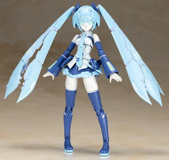 <p>Snow Miku gets a mechanical makeover with the <strong>Frame Artist Snow Miku</strong> 1/100 scale plastic model kit from Kotobukiya!</p>

<p>This unique collaboration combines Kotobukiya's original <em>Frame Arms</em> series with the popular Snow Miku design. Based on the previously released Frame Music Girl Snow Miku, Frame Artist Snow Miku reimagines the character as a fully robotic model with mechanical armor, translucent parts, and the distinctive blue-and-white color scheme associated with Snow Miku