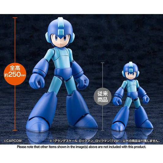 (PRE-ORDER: JAN 2027) Kotobukiya Mega Man 11 Grande Scale Mega Man 10-Inch Model Kit