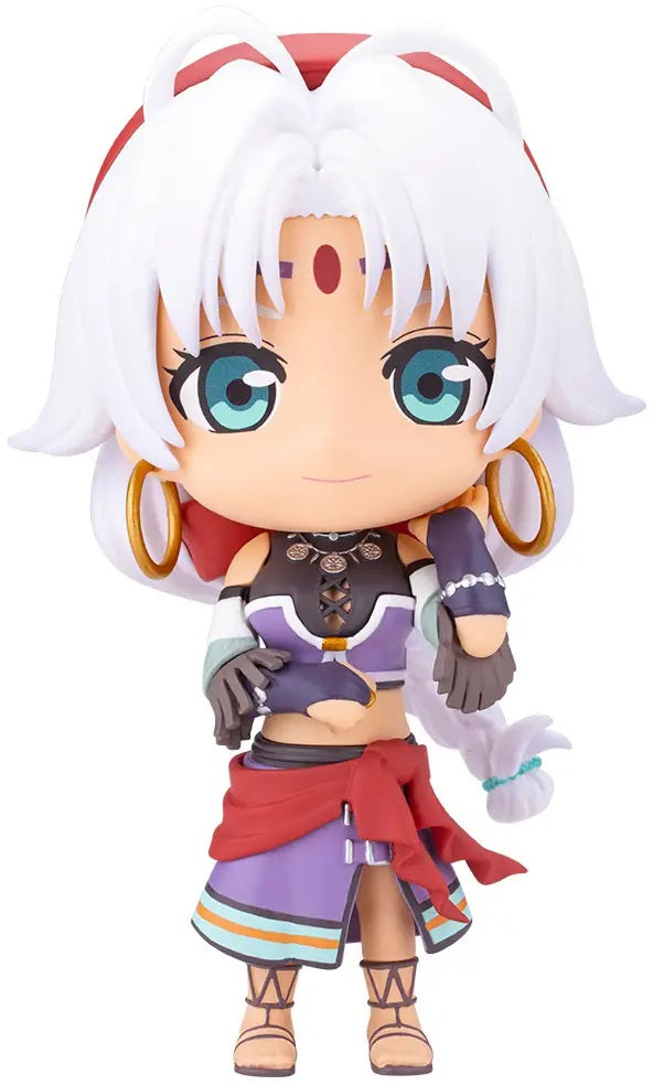 <p><strong>PRE-ORDER: Expected to ship in April 2027.</strong></p>

<p>From <em>The Legend of Heroes: Trails in the Sky</em> comes Scherazard Harvey as part of Kotobukiya's OSHI WORKS Mini series!</p>

<p>Scherazard is recreated in an adorable compact, stylized design that captures her confident personality and distinctive appearance. Featuring her long white hair, colorful outfit, and recognizable accessories, this miniature figure is a charming addition for fans of the <em>Trails</em> series.</p>

<p>Desi