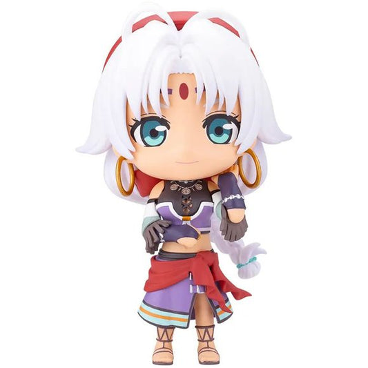 <p><strong>PRE-ORDER: Expected to ship in April 2027.</strong></p>

<p>From <em>The Legend of Heroes: Trails in the Sky</em> comes Scherazard Harvey as part of Kotobukiya's OSHI WORKS Mini series!</p>

<p>Scherazard is recreated in an adorable compact, stylized design that captures her confident personality and distinctive appearance. Featuring her long white hair, colorful outfit, and recognizable accessories, this miniature figure is a charming addition for fans of the <em>Trails</em> series.</p>

<p>Desi