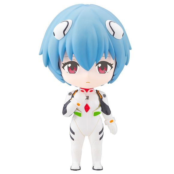 <p><strong>PRE-ORDER: Expected to ship in May of 2027.</strong></p>

<p>Add the quiet charm of <strong>Rei Ayanami</strong> from <strong>Evangelion: New Theatrical Edition</strong> to your collection with this <strong>Kotobukiya OSHI WORKS Mini figure</strong>. The compact, chibi-style design brings Rei’s recognizable appearance to a collectible display format.</p>

<p>Standing approximately 3.9 inches tall, the figure features the OSHI WORKS Mini line’s stylized proportions and a ball-jointed neck, allowin
