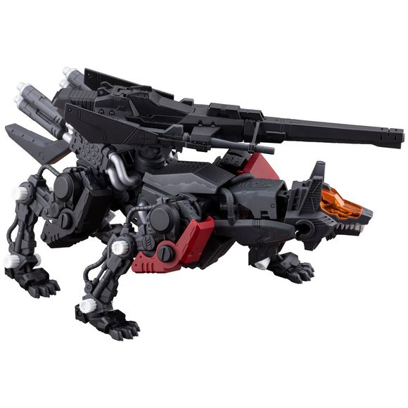 <p><strong>PRE-ORDER: Expected to ship in May of 2027.</strong></p>

<p>Irvine’s signature <strong>Command Wolf</strong> from <strong>ZOIDS: Chaotic Century</strong> returns as a <strong>Kotobukiya Highend Master Model (HMM) 1/72 scale kit</strong>. This 1999 Recolor version recreates the dramatic jet-black body and red shoulder armor associated with the anime.</p>

<p>Open the cockpit canopy to place the included Irvine pilot figure inside. The back-mounted equipment can be configured with either the Long-