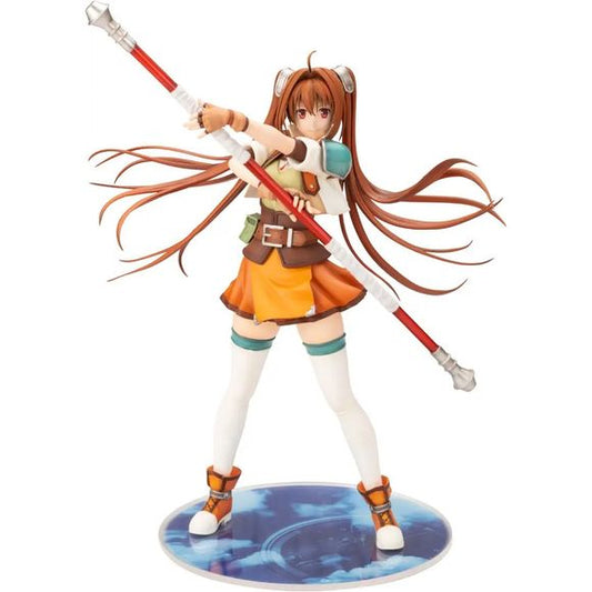 <p><strong>PRE-ORDER: Expected to ship in April of 2027.</strong></p>

<p>From Nihon Falcom's popular The Legend of Heroes: Trails series comes a scale figure of Estelle Bright, the protagonist of Trails in the Sky!</p>

<p>Estelle is brought to life in her outfit from Trails in the Sky SC (Second Chapter), where she sets out in search of Joshua while confronting the mysterious society known as Ouroboros. Her confident pose, staff at the ready, is inspired by the memorable key visual from the game and captu