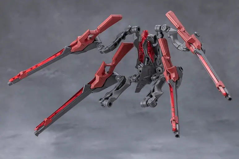 <p><strong>PRE-ORDER: Expected to ship in May of 2027.</strong></p>

<p>The Metamorphose Unit Phlegethon is the large back armament from Sana Akabishi [Dress Code], now sold separately. It is an expansion unit that adds flight and bombardment power to the Red Queen.</p><p>The main base has 8 hard points, 4 on each side. The four included universal arms move freely, so you can pose it in a bombardment form with the barrels facing forward or a wing-like flight form. Four muskets are included. Combine two sets