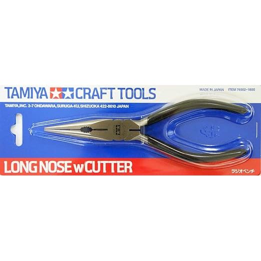 Tamiya Craft Tool Series No.02 74002 Long Nose Pliers | Galactic Toys & Collectibles