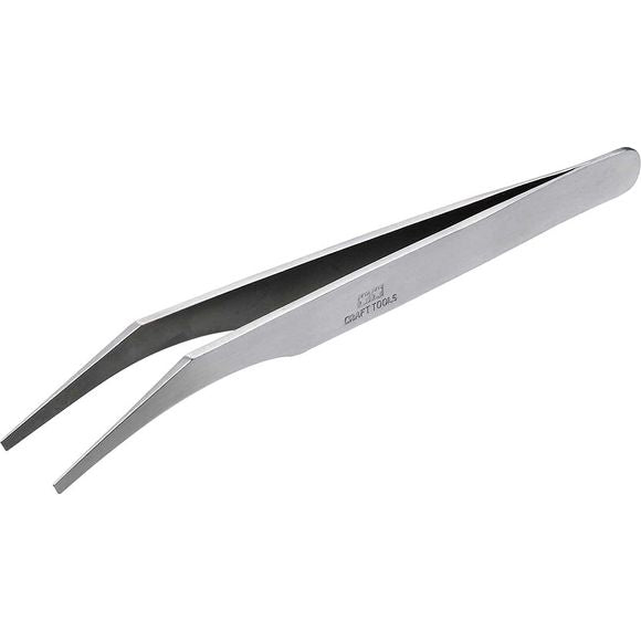 Tamiya Angled Curved Wide Craft Tweezers | Galactic Toys & Collectibles