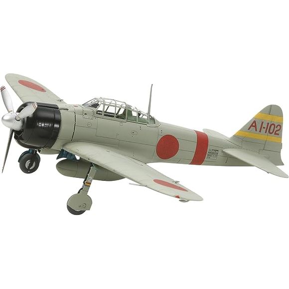 Tamiya Warbird Mitsubishi A6M2b Zero Fighter Type 21 (Zeke) Aircraft 1/72 Scale Model Kit | Galactic Toys & Collectibles