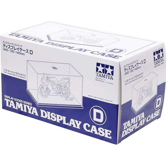 Tamiya Display Case D (for 1/12 Motorcycles) | Galactic Toys & Collectibles
