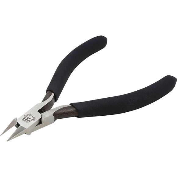 Tamiya 74123 Sharp Pointed Side Cutter / Nipper Slim jaw for Plastic Models and Craft Hobby | Galactic Toys & Collectibles