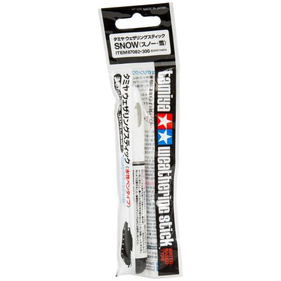 Tamiya 87082 Weathering Paint Stick Marker - Snow (White) | Galactic Toys & Collectibles