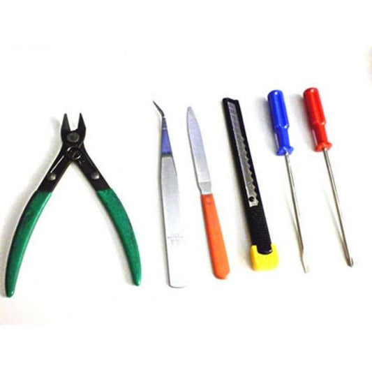 Tamiya 74016 6-Tool Basic Tool Set for Plastic Models