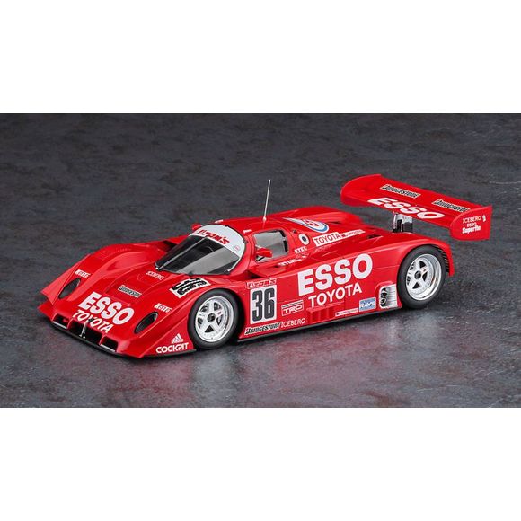 Hasegawa Esso Toyota 92C-V 1992 JSPC 1/24 Scale Model Kit | Galactic Toys & Collectibles