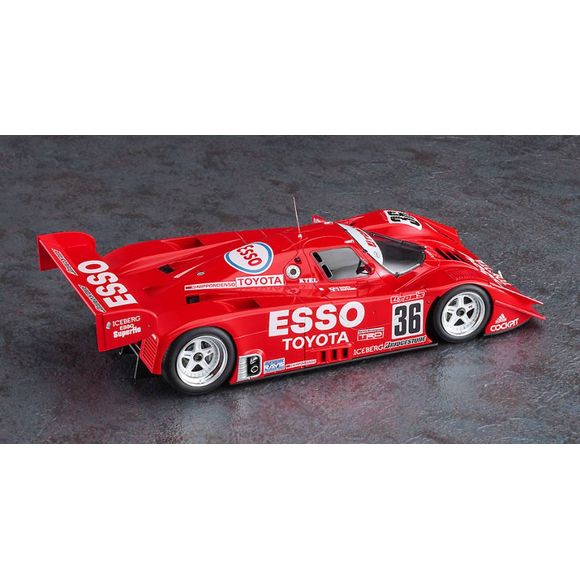 Hasegawa Esso Toyota 92C-V 1992 JSPC 1/24 Scale Model Kit | Galactic Toys & Collectibles