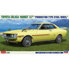 Hasegawa Toyota Celica 1600GT Genuine Wheel Specification 1/24 Scale Model Kit | Galactic Toys & Collectibles
