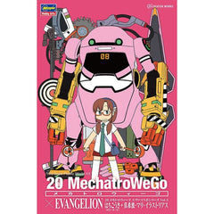From the Mechatro WeGo collaboration with "Evangelion" comes a WeGo kit based on Unit-08! In addition to featuring EVA Unit-08's distinctive colors and markings, it's also equipped with mighty power arms! An adorable figure of Makinami Mari Illustrious is also included. You'll love it -- add it to your own lineup today!

Note: While the WeGo is molded in colored, plastic parts, the Mari Illustrious kit is made of resin and requires painting to complete.