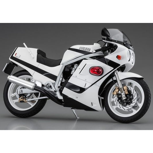 Hasegawa You're Under Arrest Suzuki GSX-R750 Police Motorcycle 1/12 Scale Model Kit | Galactic Toys & Collectibles