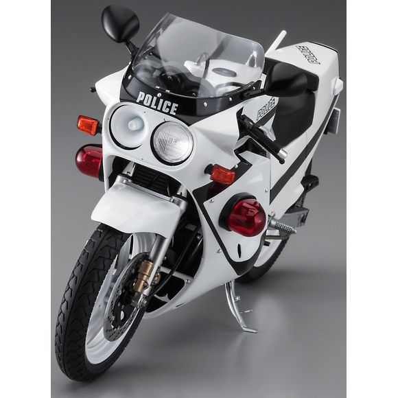 Hasegawa You're Under Arrest Suzuki GSX-R750 Police Motorcycle 1/12 Scale Model Kit | Galactic Toys & Collectibles