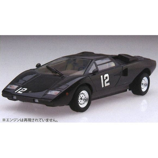 Fujimi Countach LP400 Hama Black Panther of Hama Sasuga Race Ver. #12 Model Kit