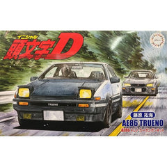 Experience the thrill of racing with the Fujimi ISD19 1/24 Initial D Series No. This model kit features a carbon hood and is designed after Takumi Fujiwara's car. Become a part of Initial D and feel the rush of the track!  This is a model kit and requires assembly and painting.