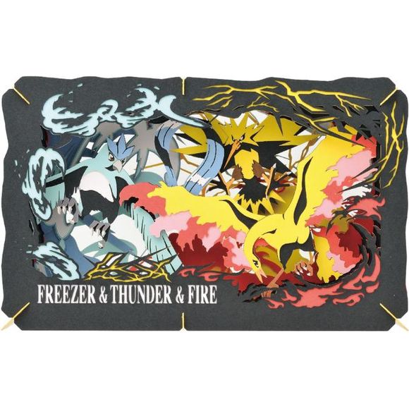 Ensky Pokemon Paper Theater - Freezer & Thunder & Fire | Galactic Toys & Collectibles