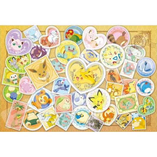 Ensky Pokemon Postage Stamp Jigsaw Puzzle (108 Large Pieces) | Galactic Toys & Collectibles