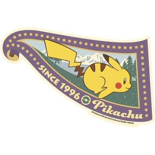 Ensky Pokemon Retro Sticker Collection 02 (Pikachu B) | Galactic Toys & Collectibles