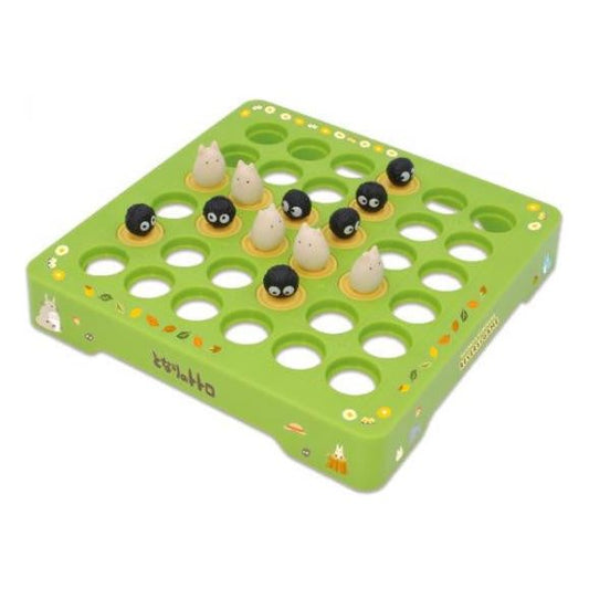 This game set uses the same rules as a normal game of Reversi, but with Chibi Totoro and a Soot Sprite to make the game more fun than ever! The board is a compact 6x6 squares, and you can display it as a collectible too! It's great for people of all ages, from youngsters to adults. It'd be a unique addition to your Studio Ghibli collection -- order yours today!

[Size]: Game board: approximately 15.8cm x 15.8cm x 2.5cm
[Materials]: PVC, ABS, PET


[Set Contents]:

Chibi Totoro pieces (x32)
Soot Sprite piece
