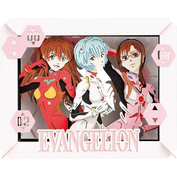 Ensky Evangelion: Paper Theater -  Rei, Asuka & Mari