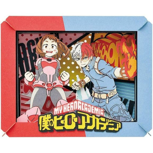 Ensky My Hero Academia: Paper Theater - Ochako Uraraka & Shoto Todoroki | Galactic Toys & Collectibles
