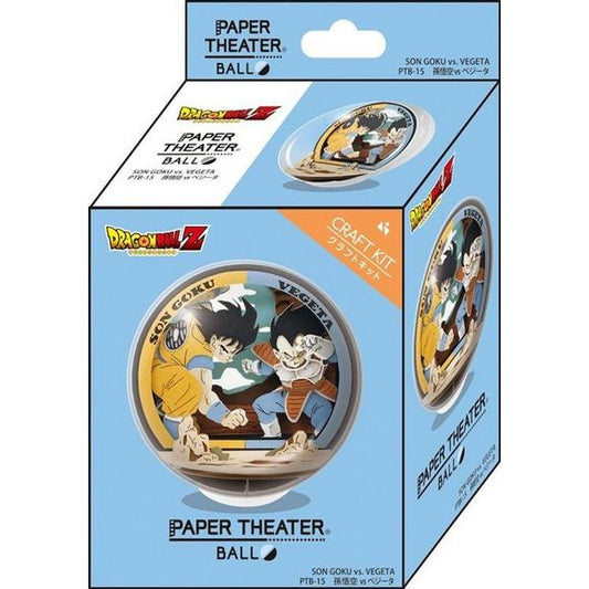 Ensky Dragon Ball Z: Paper Theater Ball - Son Goku vs Vegeta | Galactic Toys & Collectibles