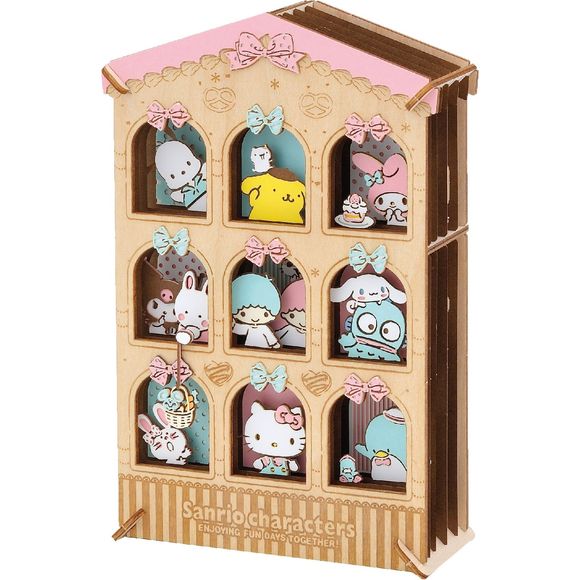 Ensky Sanrio Paper Theater Wood style - Sweets House | Galactic Toys & Collectibles