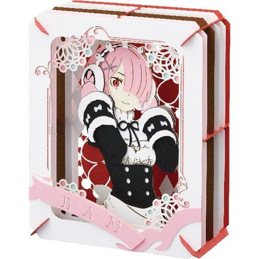 Ensky Re:Zero - Starting Life in Another World Paper Theater - Ram | Galactic Toys & Collectibles