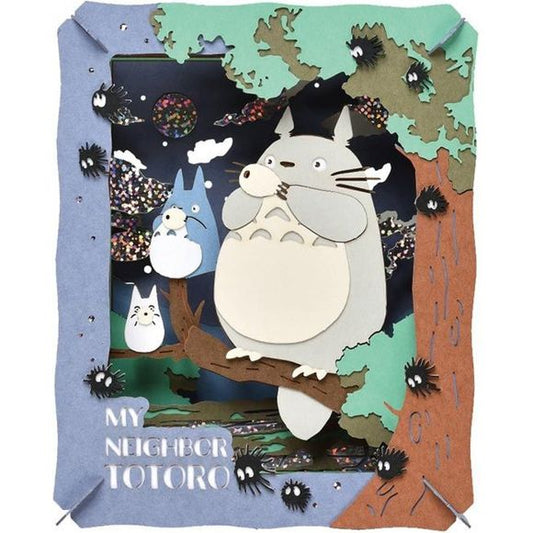 Ensky My Neighbor Totoro Paper Theater - Totoro Playing Ocarina | Galactic Toys & Collectibles