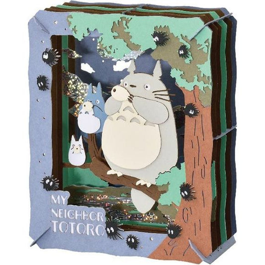 Ensky My Neighbor Totoro Paper Theater - Totoro Playing Ocarina | Galactic Toys & Collectibles