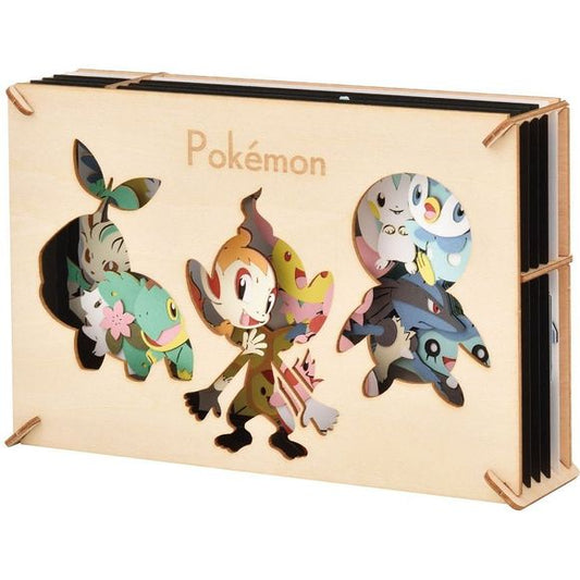 Ensky Pokemon: Paper Theater Wood style - Sinnoh Pokemon | Galactic Toys & Collectibles